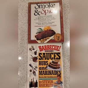 BBQ Rubs & Smoke & Spice Cookbook Bundle